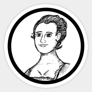 Martha Washington Sticker